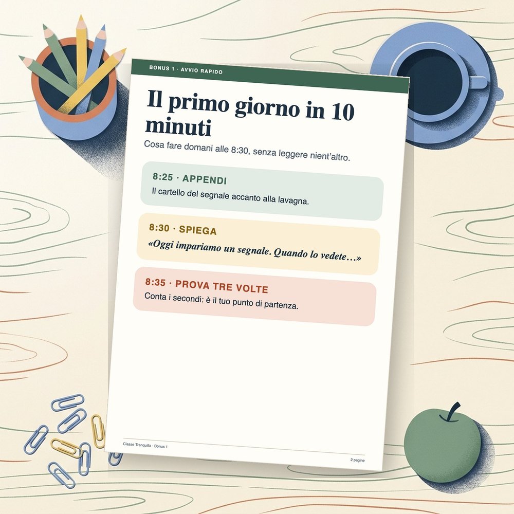 Anteprima illustrativa del bonus Avvio rapido