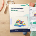 Couverture de Retour au calme Motricio imprimée sur une table