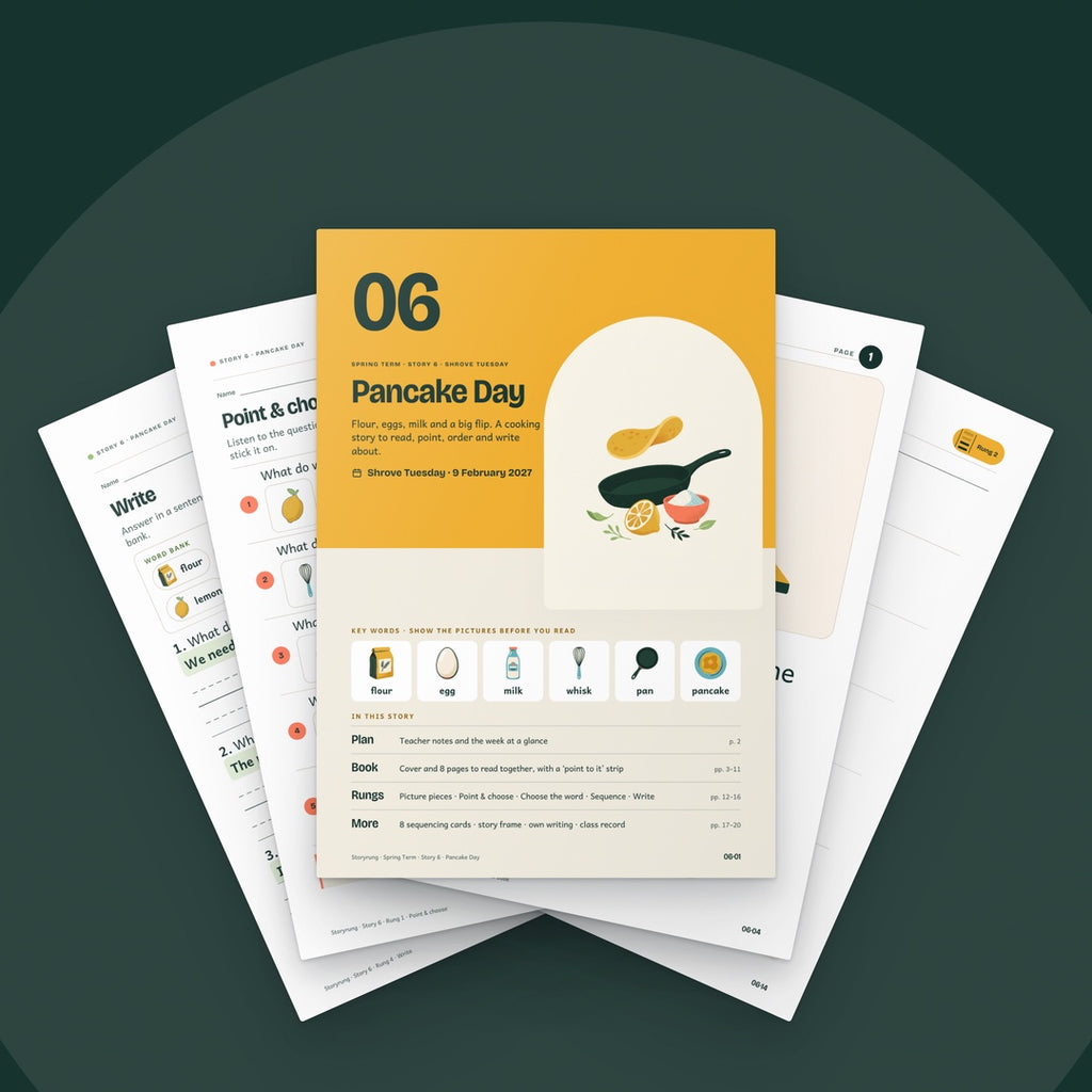 Storyrung Complete: story pages, rung sheets and pieces