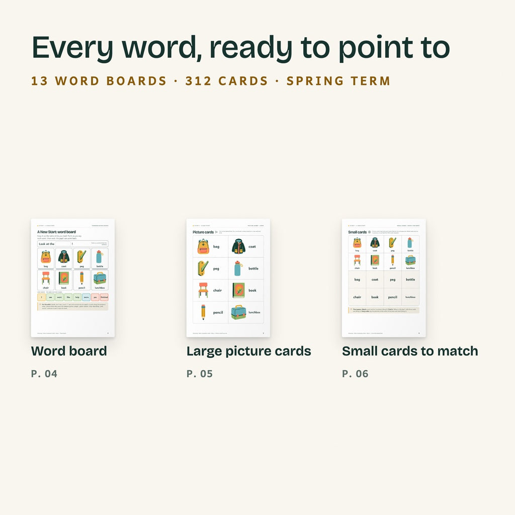 Story Vocabulary Cards: what is included
