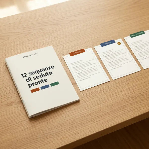 Il libretto delle 12 sequenze di seduta pronte