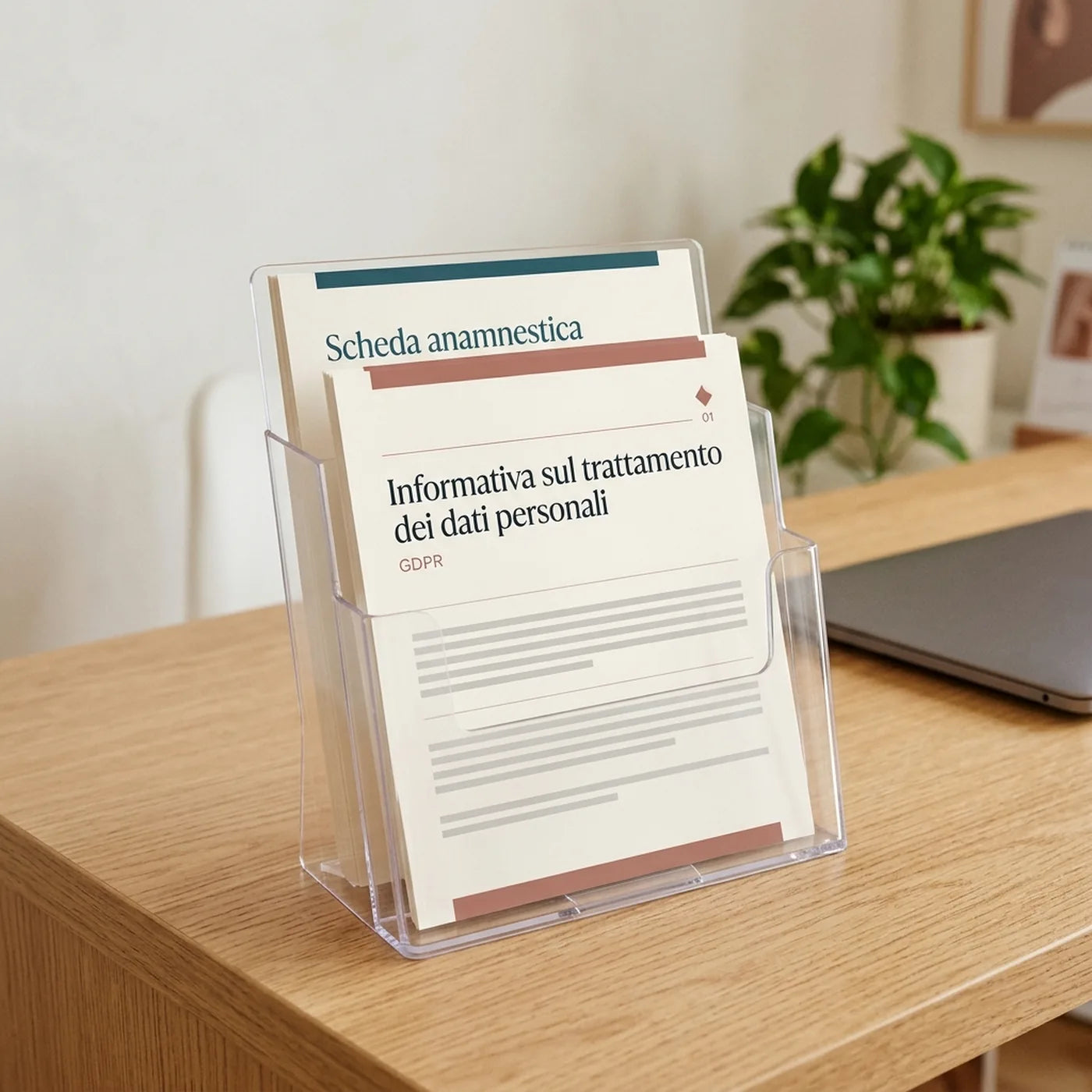 Moduli generali: informativa privacy GDPR e scheda anamnestica (immagine illustrativa)