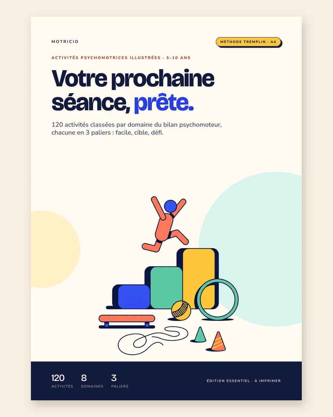 Couverture de Motricio, Méthode Tremplin