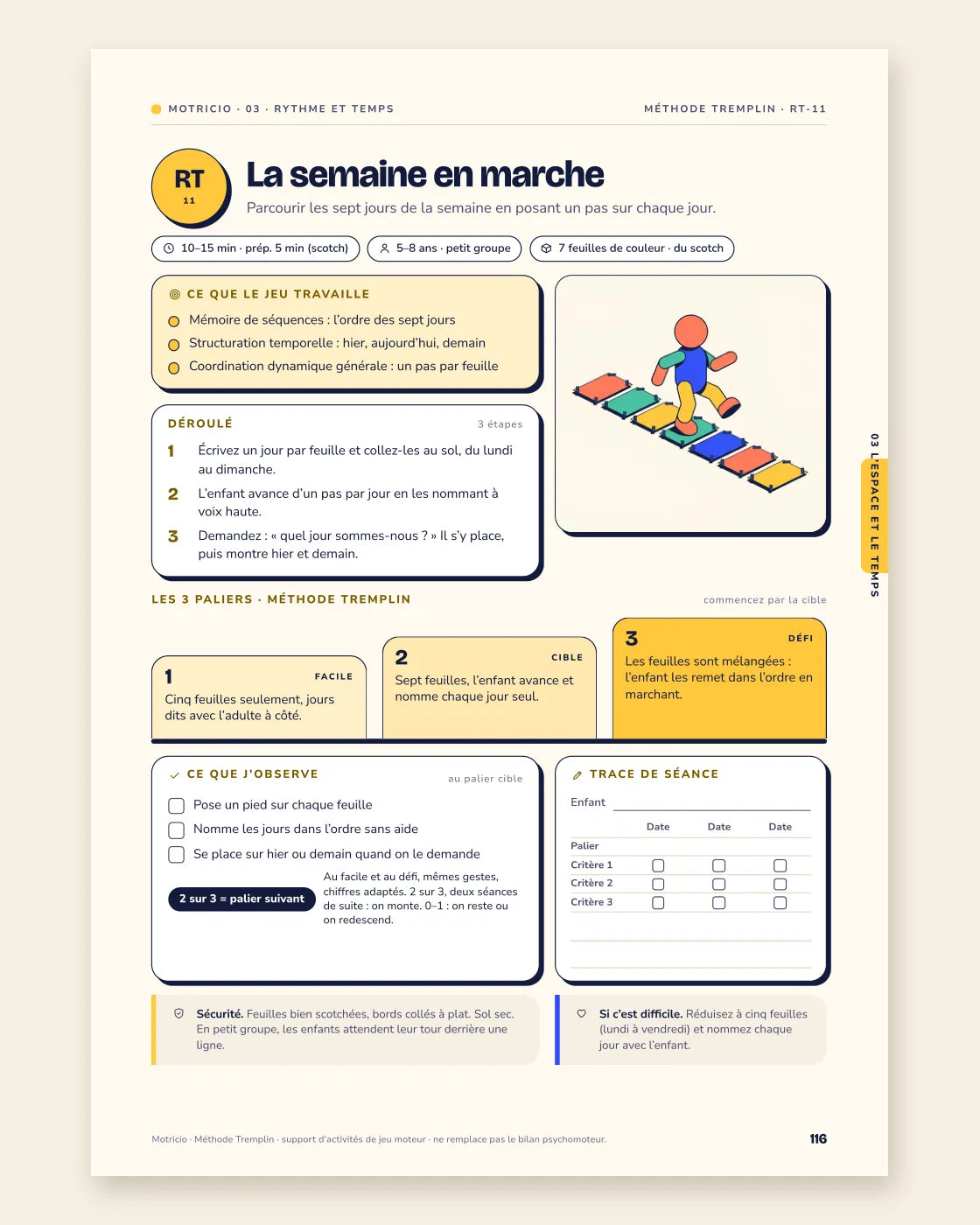Fiche RT-11 de rythme et temps