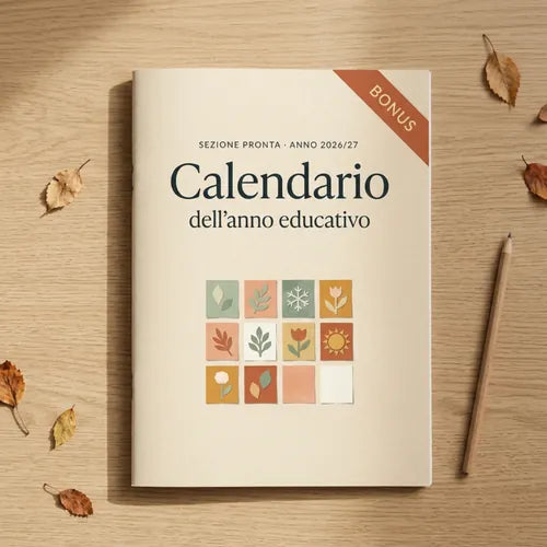 Bonus Calendario dell'anno educativo