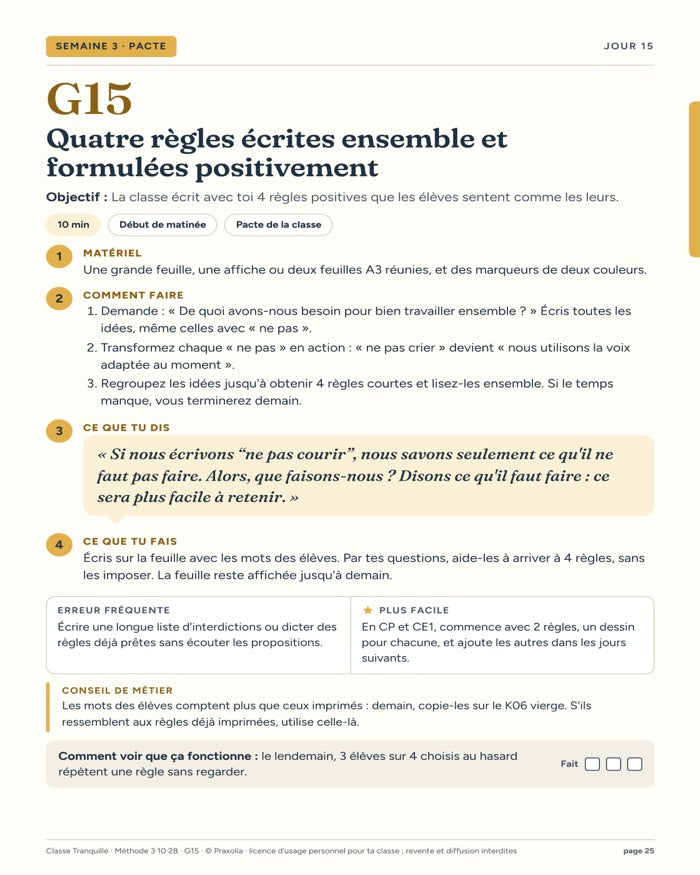 Fiche G15