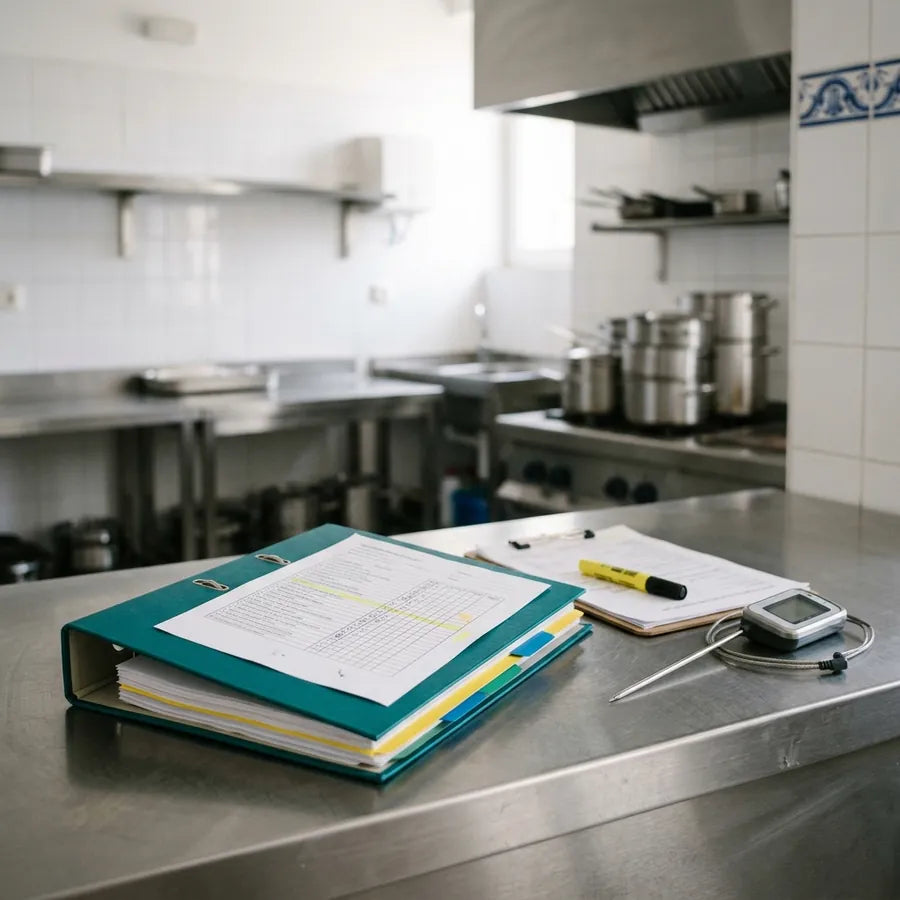 Dossier pronto in cucina