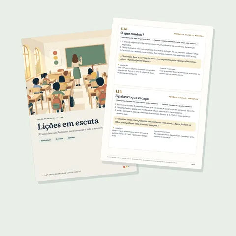 Lições em escuta, 30 atividades
