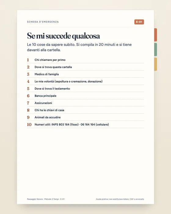Anteprima illustrativa: Emergenza